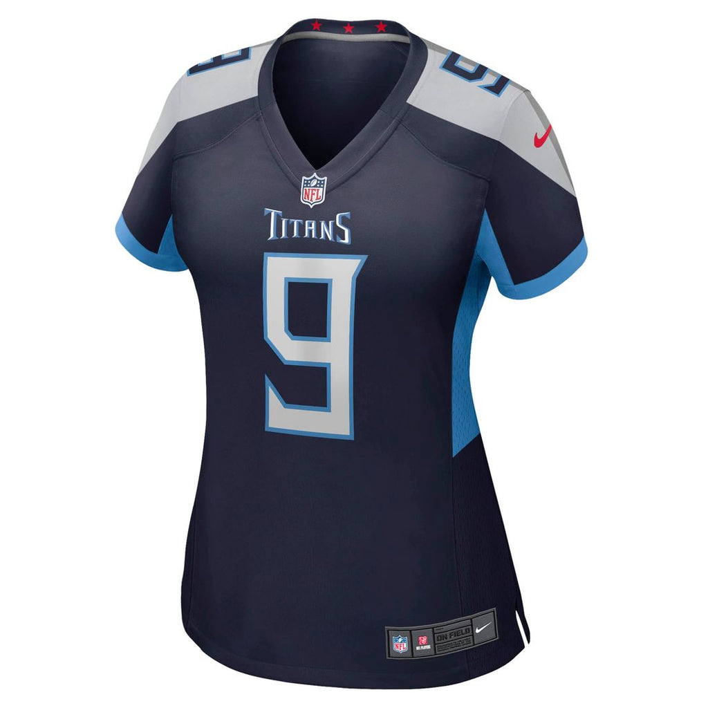 Steve McNair Tennessee Titans Women's Oilers Throwback Retired Player Game Jersey - Light Blue