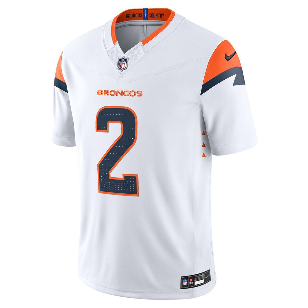 Patrick Surtain II Denver Broncos Alternate Vapor F.U.S.E. Stitched Limited Jersey - Navy