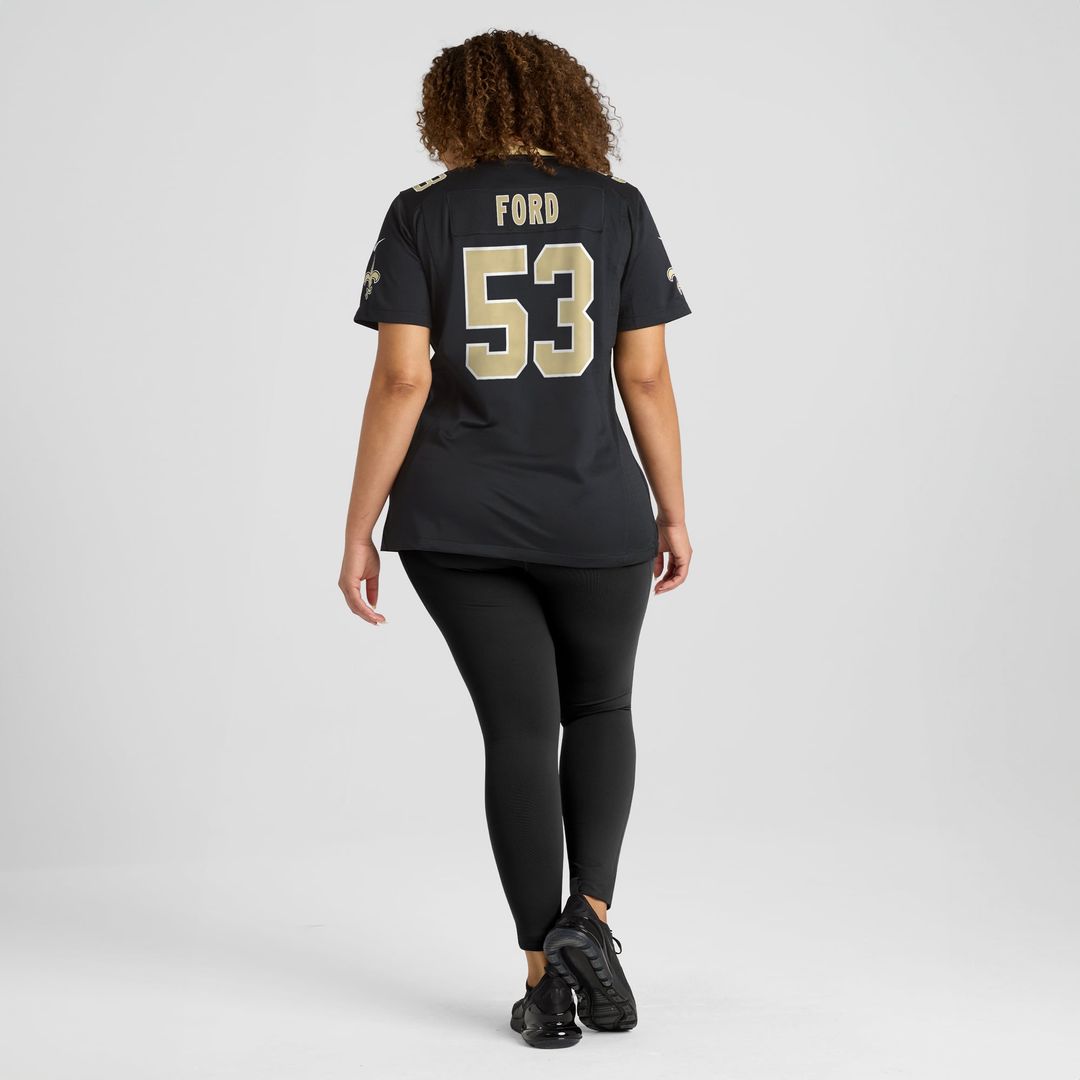Jaylan Ford New Orleans Saints Women's Game Jersey - Black