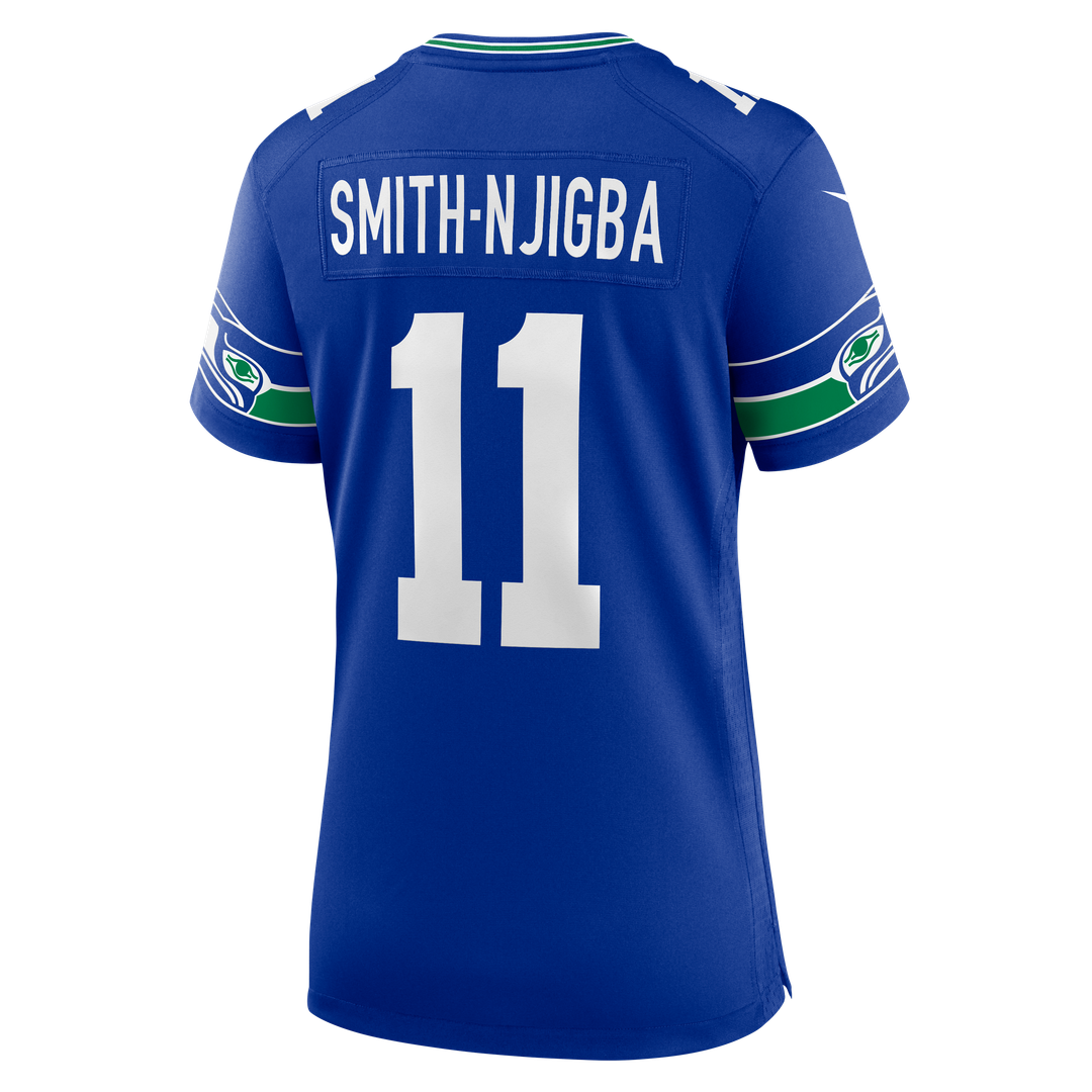 Jaxon Smith - Njigba Seattle Seahawks Women's Game Jersey - College Navy