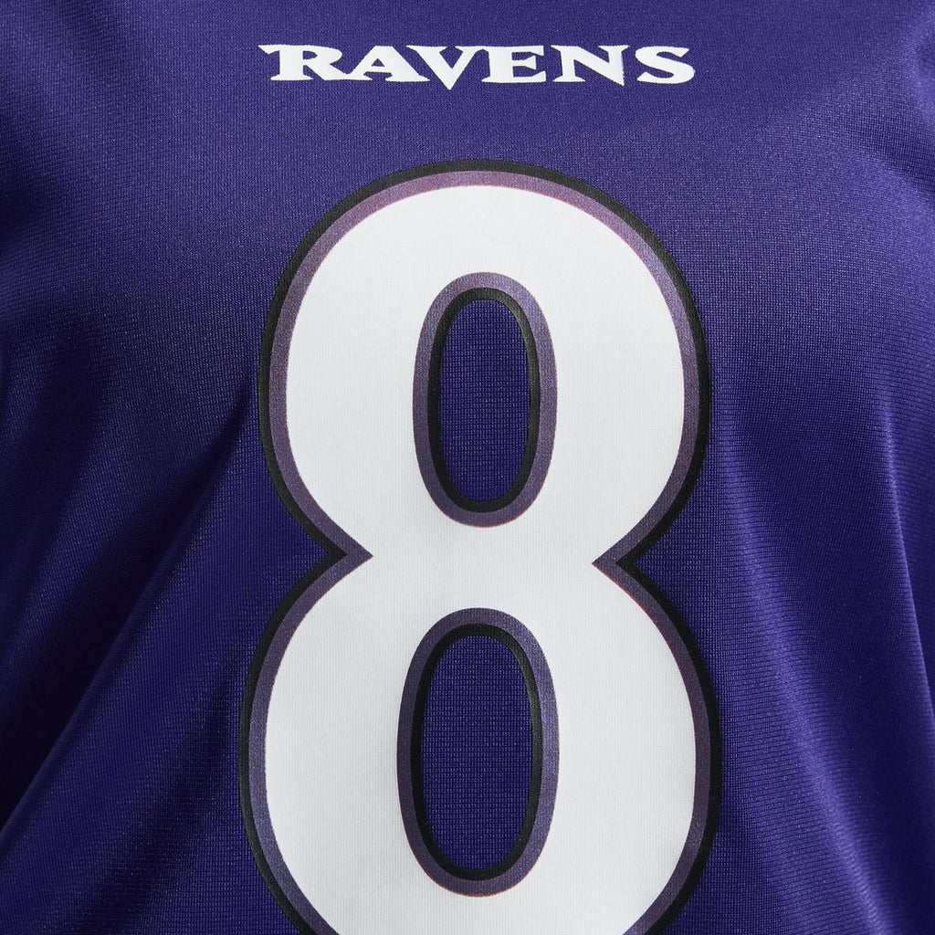 Lamar Jackson Baltimore Ravens Women's Team Game Jersey - Purple