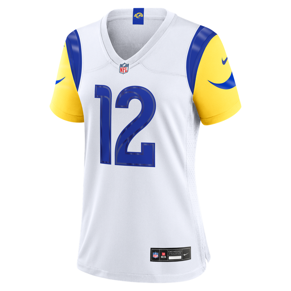 Puka Nacua Los Angeles Rams Women's Game Jersey - White