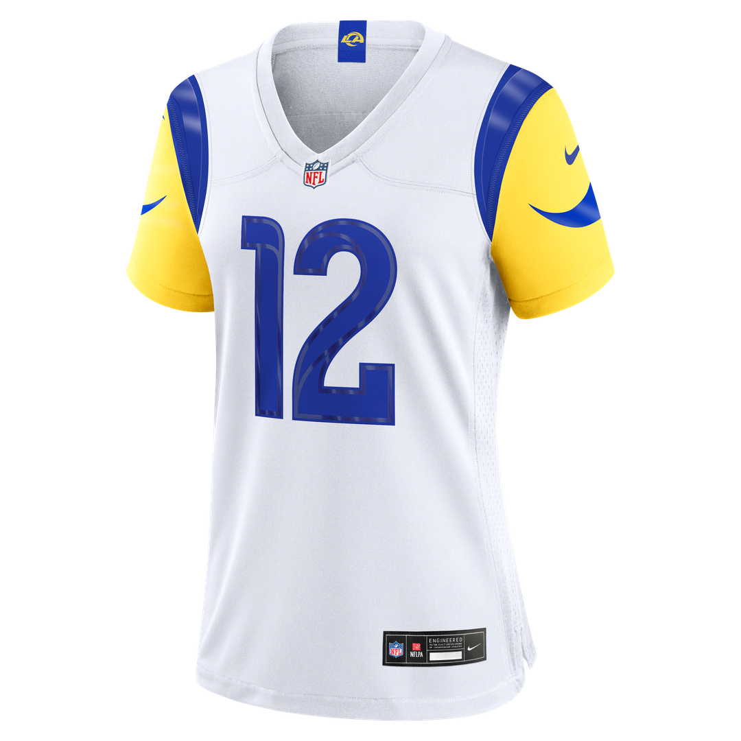 Puka Nacua Los Angeles Rams Women's Game Jersey - White