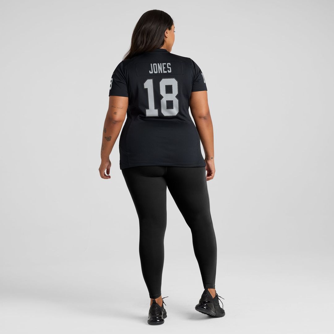 Jack Jones Las Vegas Raiders Women's Game Jersey - Black