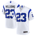 Kyren Williams Los Angeles Rams Fearsome White Game Jersey