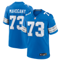 Christian Mahogany Detroit Lions Team Game Jersey - Blue