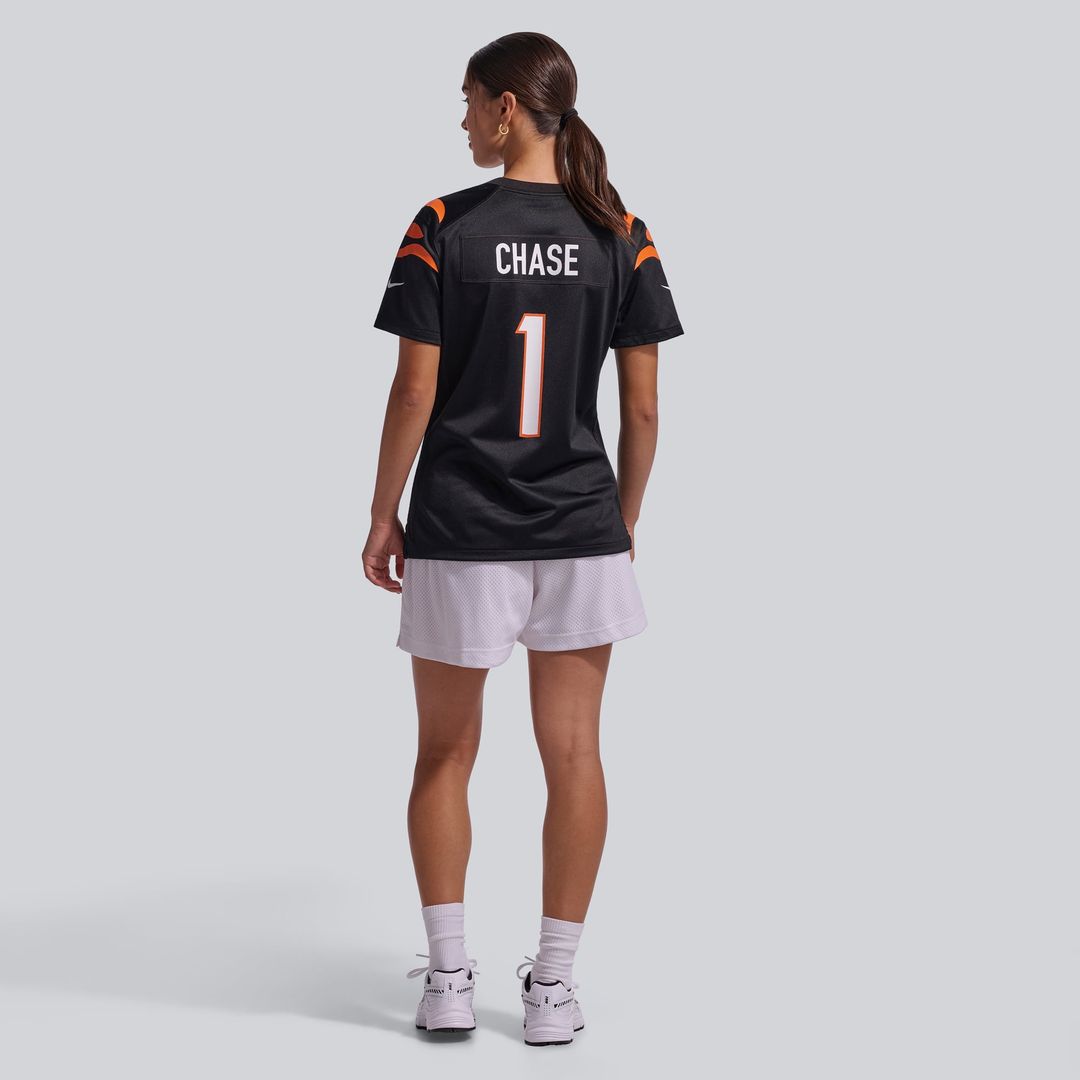Ja'Marr Chase Cincinnati Bengals Women's Game Jersey - Black