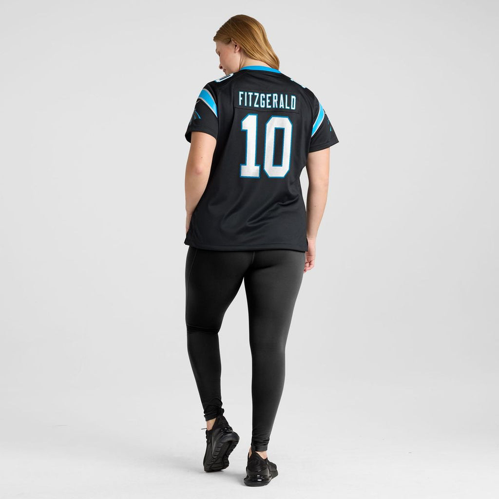 Ryan Fitzgerald Carolina Panthers Women's Team Game Jersey - Black