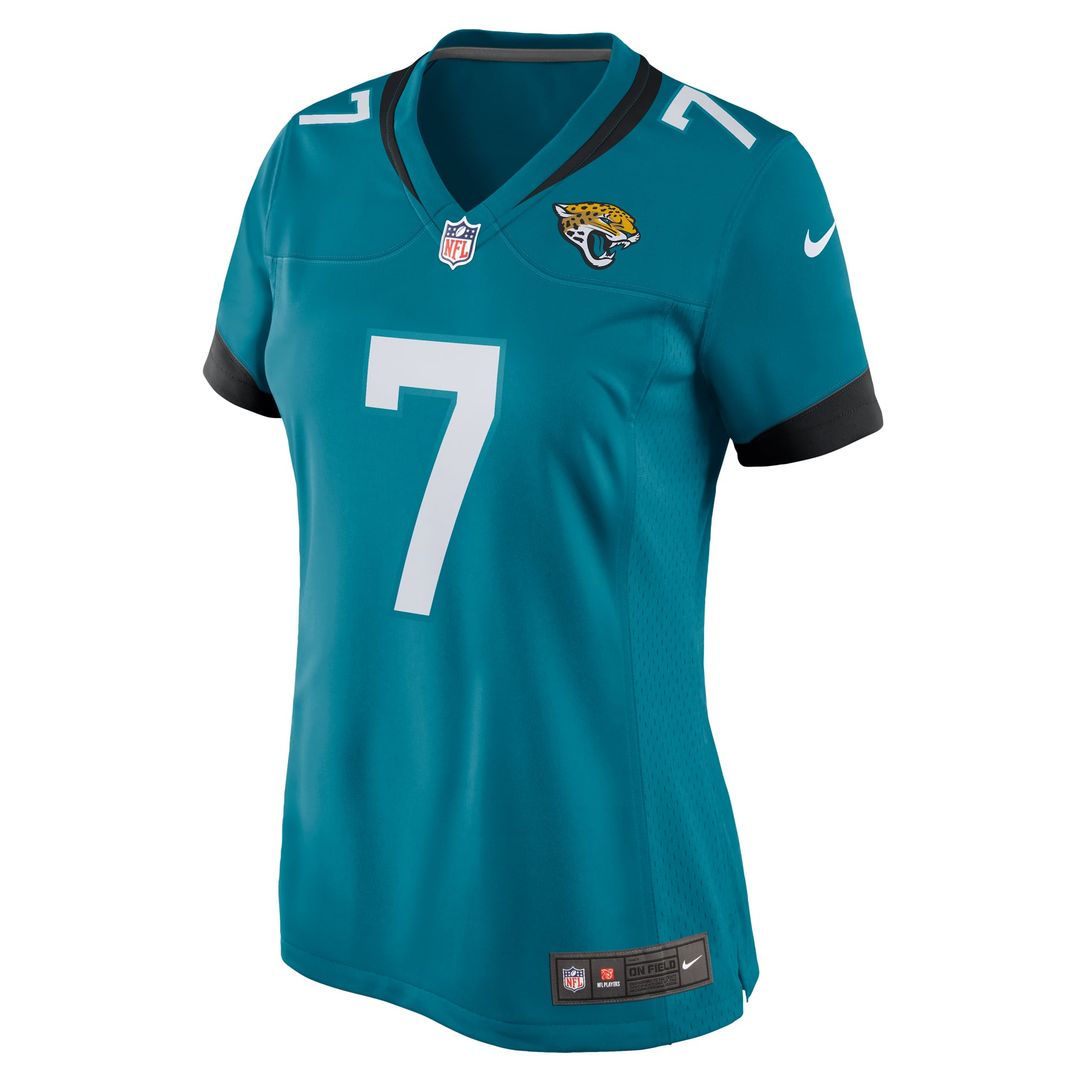 Brian Thomas Jr. Jacksonville Jaguars Women's Game Jersey - Teal