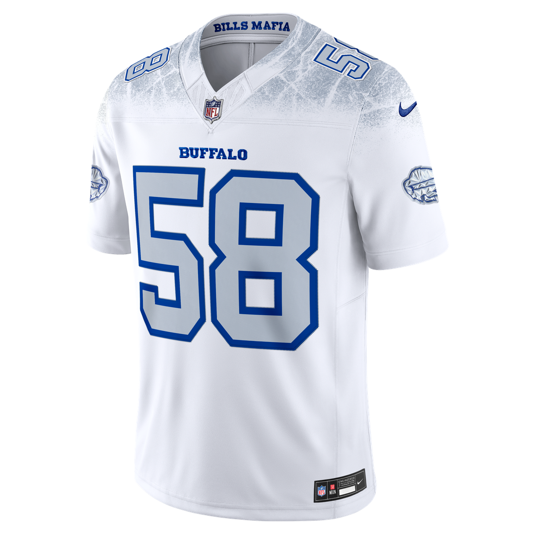 Matt Milano Buffalo Bills Rivalries Collection Stitched Limited Jersey - White