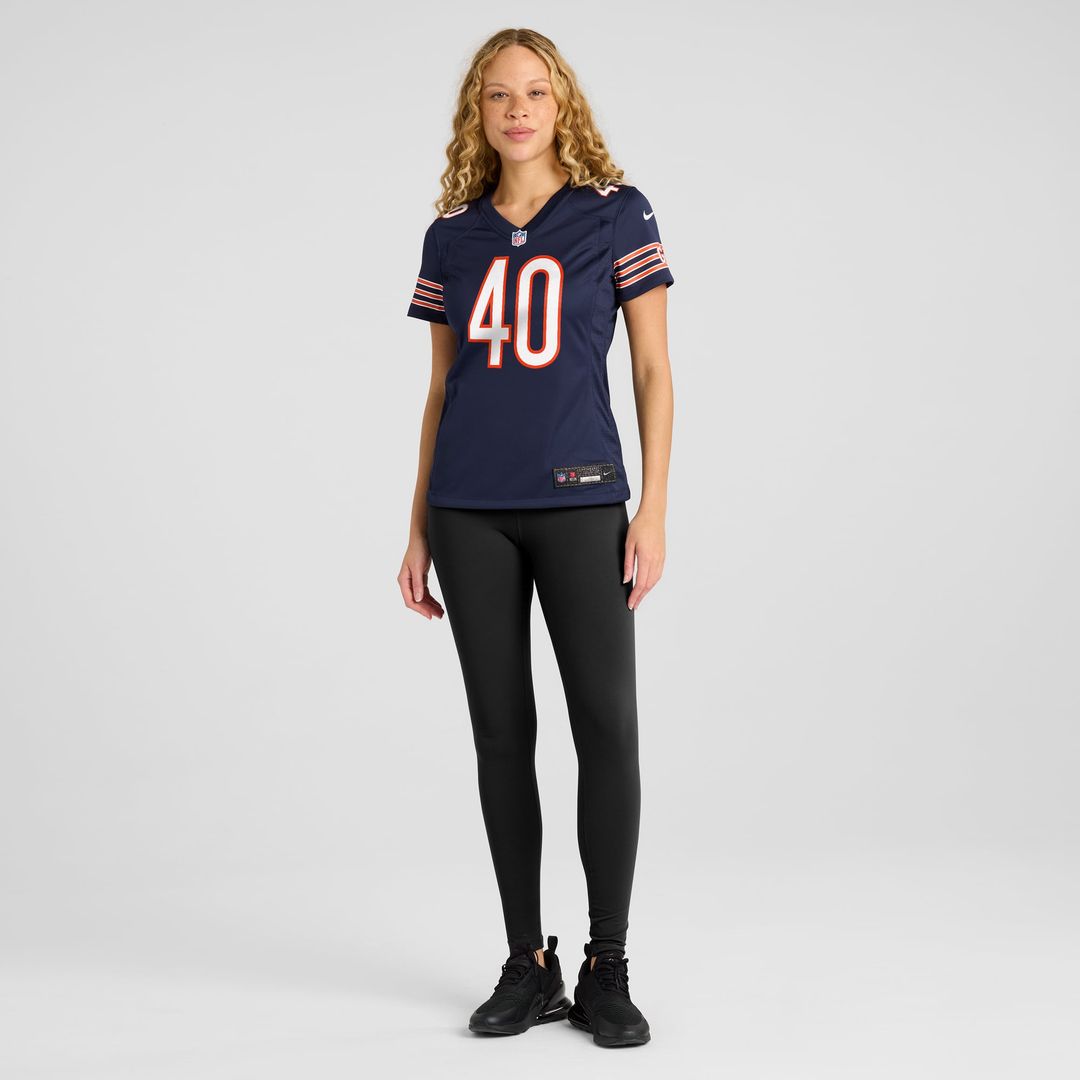 Gale Sayers Chicago Bears Women's Game Retired Player Jersey - Navy