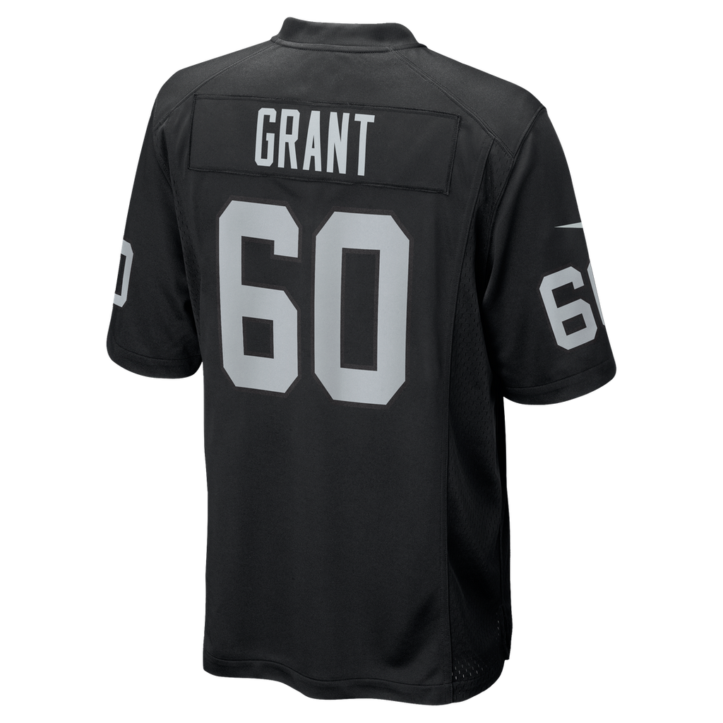 Charles Grant Las Vegas Raiders Team Game Jersey - Black
