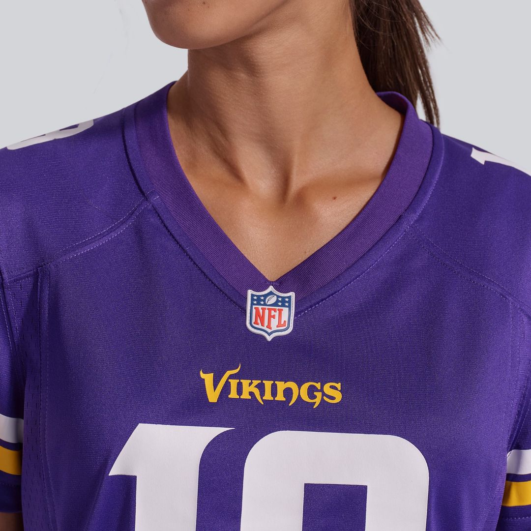 Justin Jefferson Minnesota Vikings Women's Game Player Jersey - White