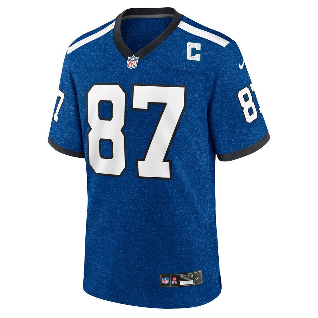 Reggie Wayne Indianapolis Colts Retired Player Game Jersey - Royal