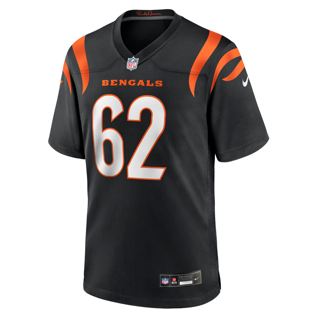 Brian Parker II Cincinnati Bengals Team Game Jersey - Black