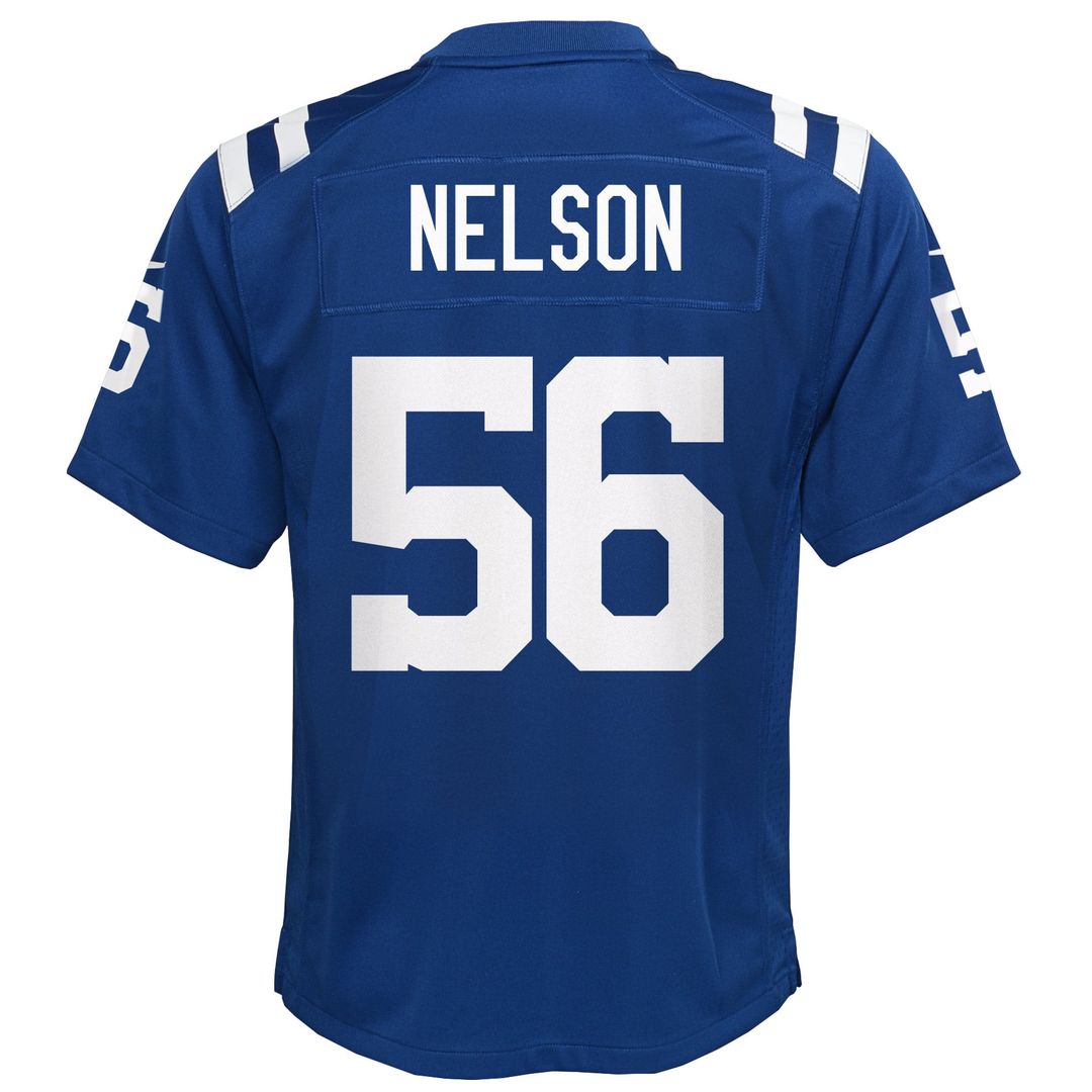 Quenton Nelson Indianapolis Colts Youth Game Jersey - Royal
