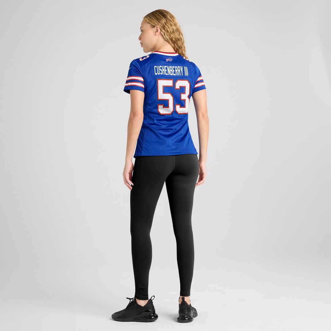 Lloyd Cushenberry III Buffalo Bills Women's Team Game Jersey - Royal