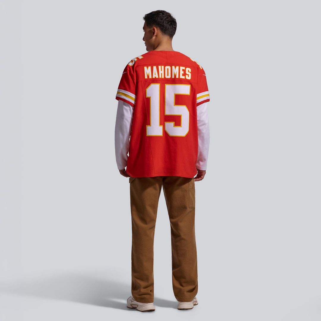 Patrick Mahomes Kansas City Chiefs Team Vapor F.U.S.E. Elite Jersey - Red