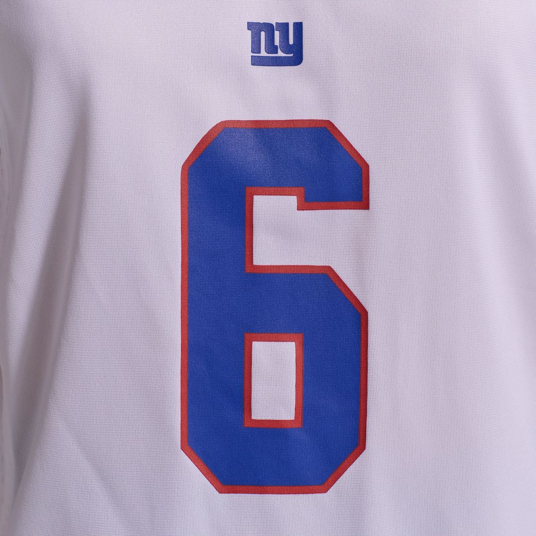 Jaxson Dart New York Giants Women's Alternate Vintage White Game Jersey - White