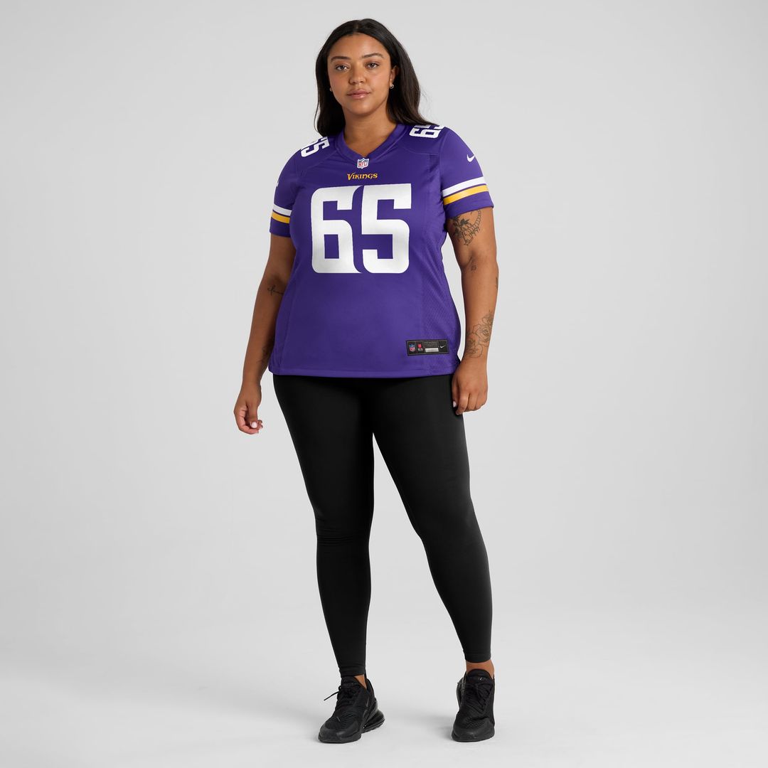 Michael Jurgens Minnesota Vikings Women's Game Jersey - Purple