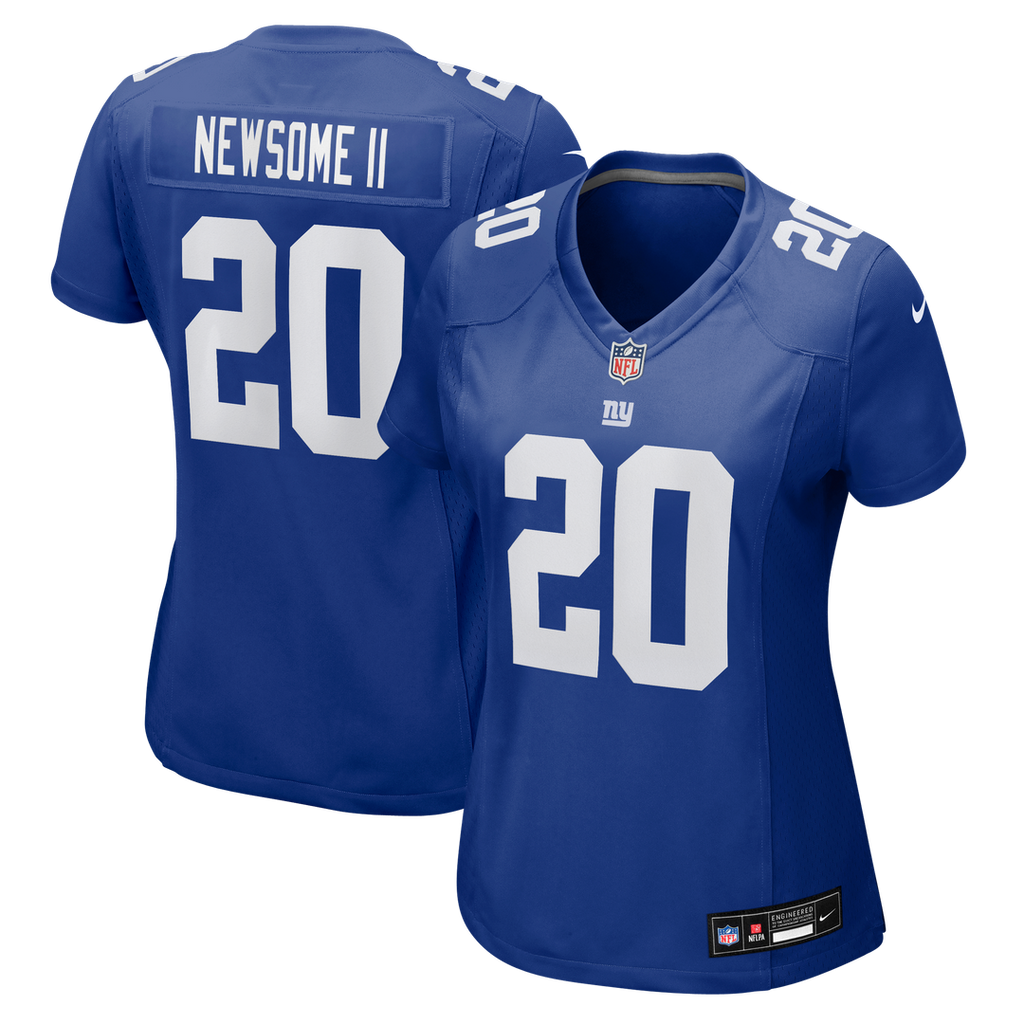 Greg Newsome II New York Giants Women's Team Game Jersey - Royal