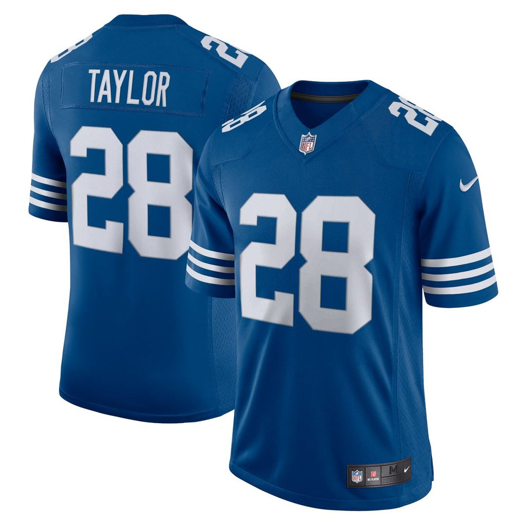 Men's Jonathan Taylor Royal Indianapolis Colts Alternate Vapor Limited Jersey