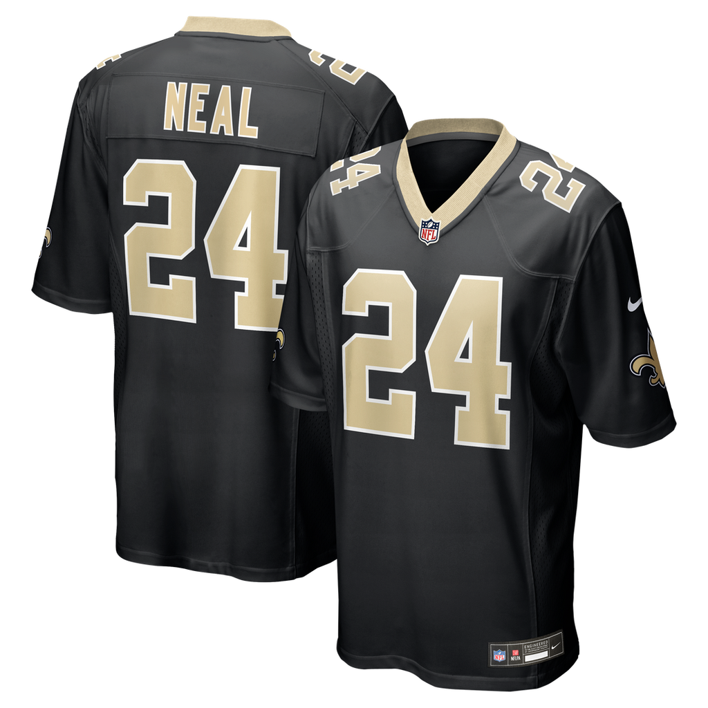 Devin Neal New Orleans Saints Team Game Jersey - Black
