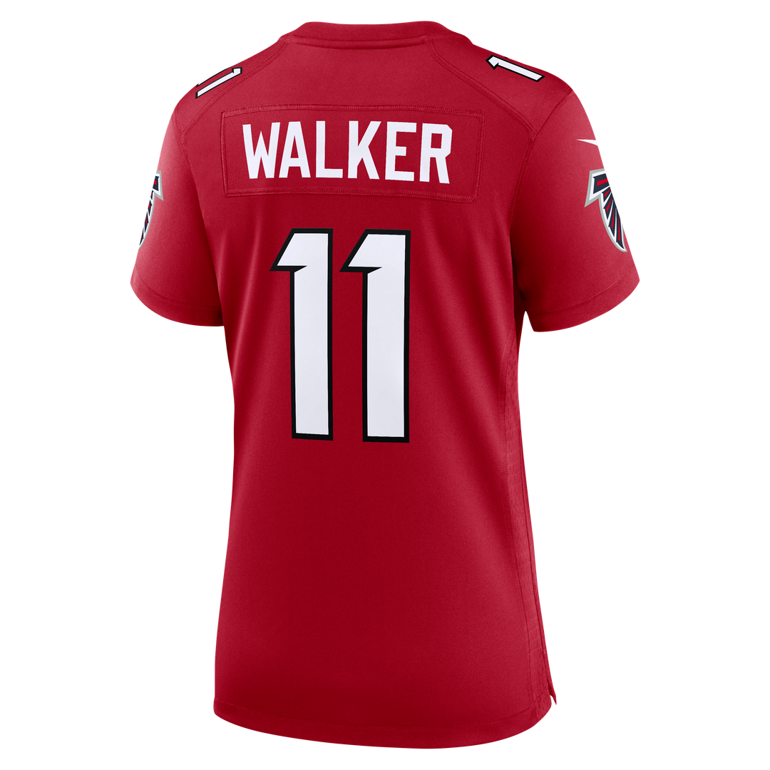 Jalon Walker Atlanta Falcons Women's Game Jersey - Red