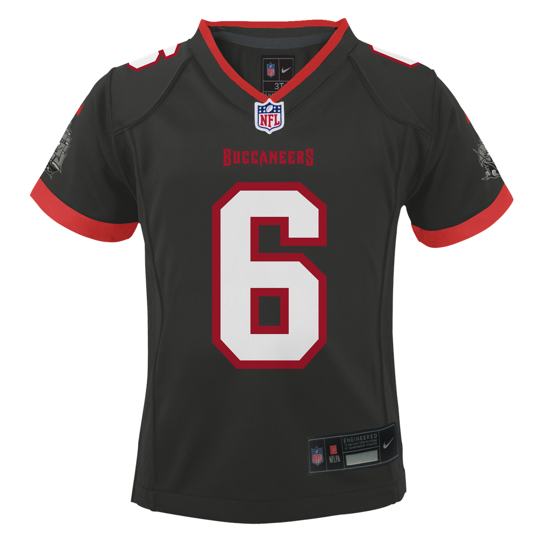 Baker Mayfield Tampa Bay Buccaneers Toddler Alternate Game Jersey - Pewter