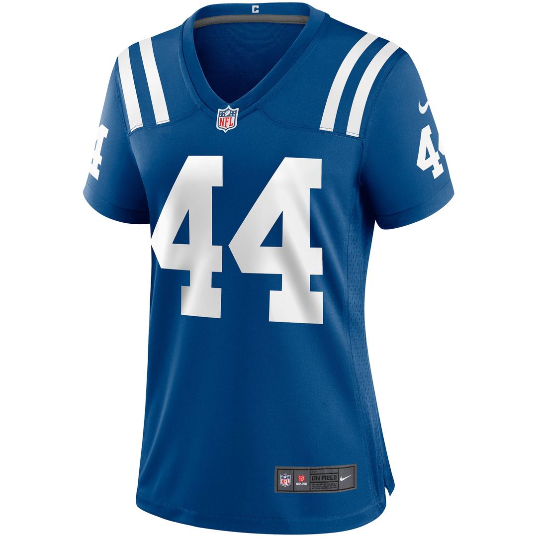 Dallas Clark Indianapolis Colts Women's Game Retired Player Jersey - Royal