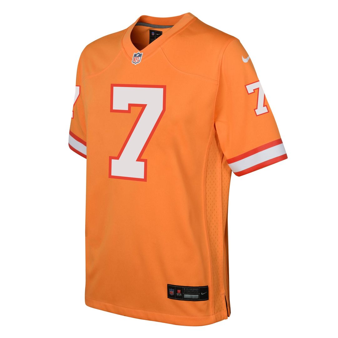 Bucky Irving Tampa Bay Buccaneers Youth Game Jersey - Red