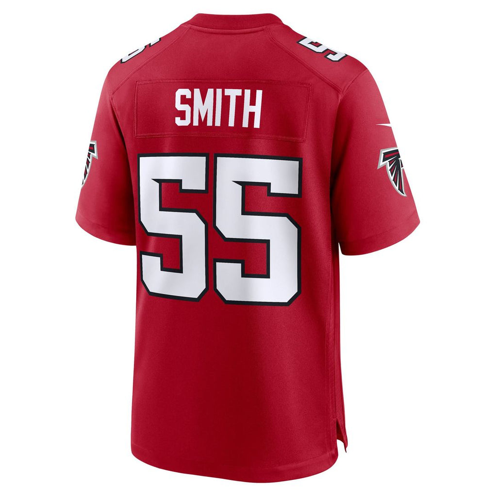 Za'Darius Smith Atlanta Falcons Team Game Jersey - Red