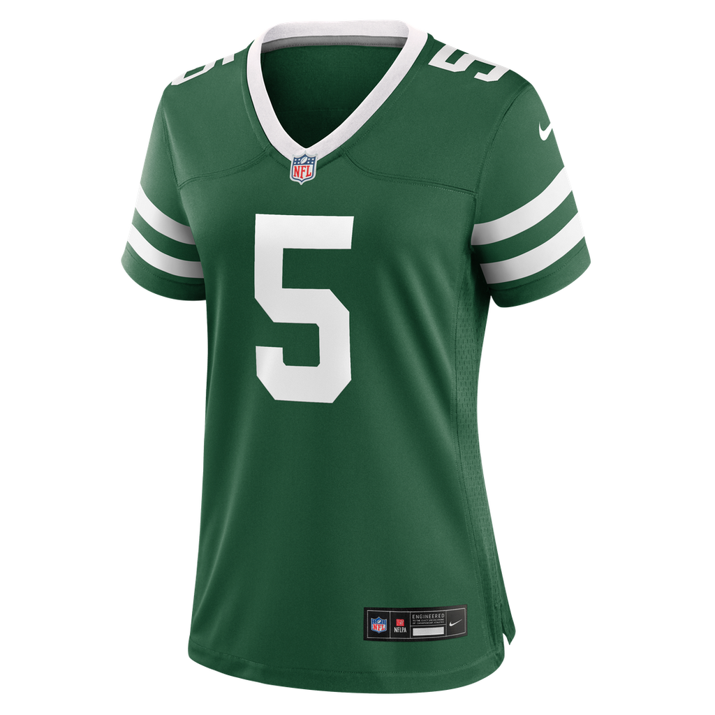 Garrett Wilson New York Jets Women's Alternate Game Jersey - Legacy Black