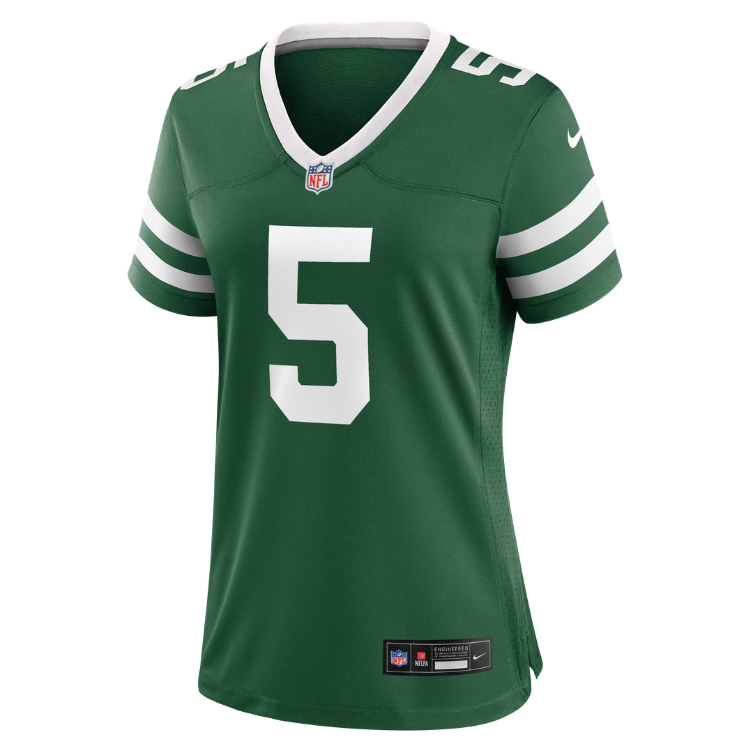 Garrett Wilson New York Jets Women's Alternate Game Jersey - Legacy Black