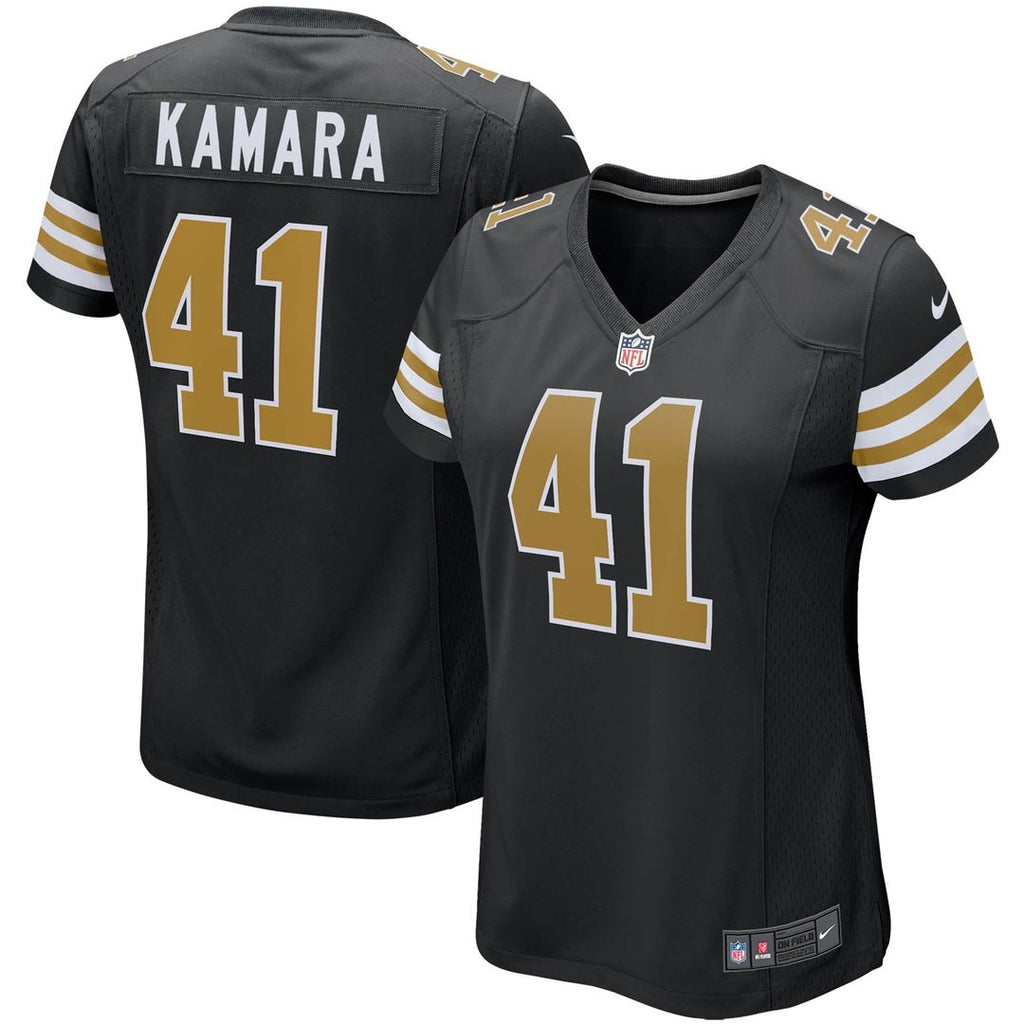 Alvin Kamara New Orleans Saints Women's Player Jersey - Black