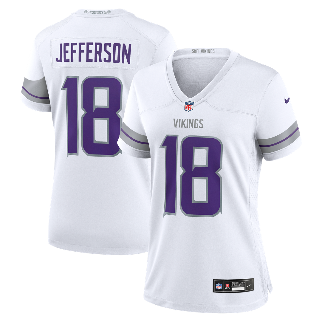 Justin Jefferson Minnesota Vikings Women's Player Jersey - Purple