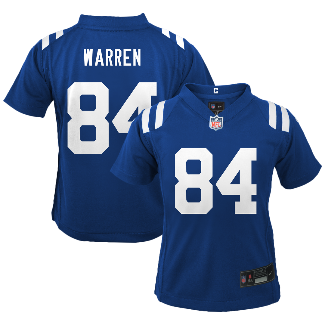 Tyler Warren Indianapolis Colts Preschool Team Game Jersey - Royal