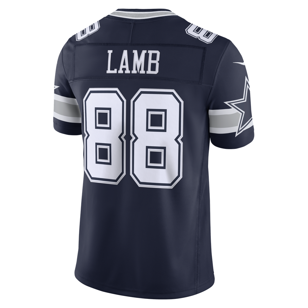 CeeDee Lamb Dallas Cowboys Team Vapor F.U.S.E. Stitched Limited Jersey - Navy