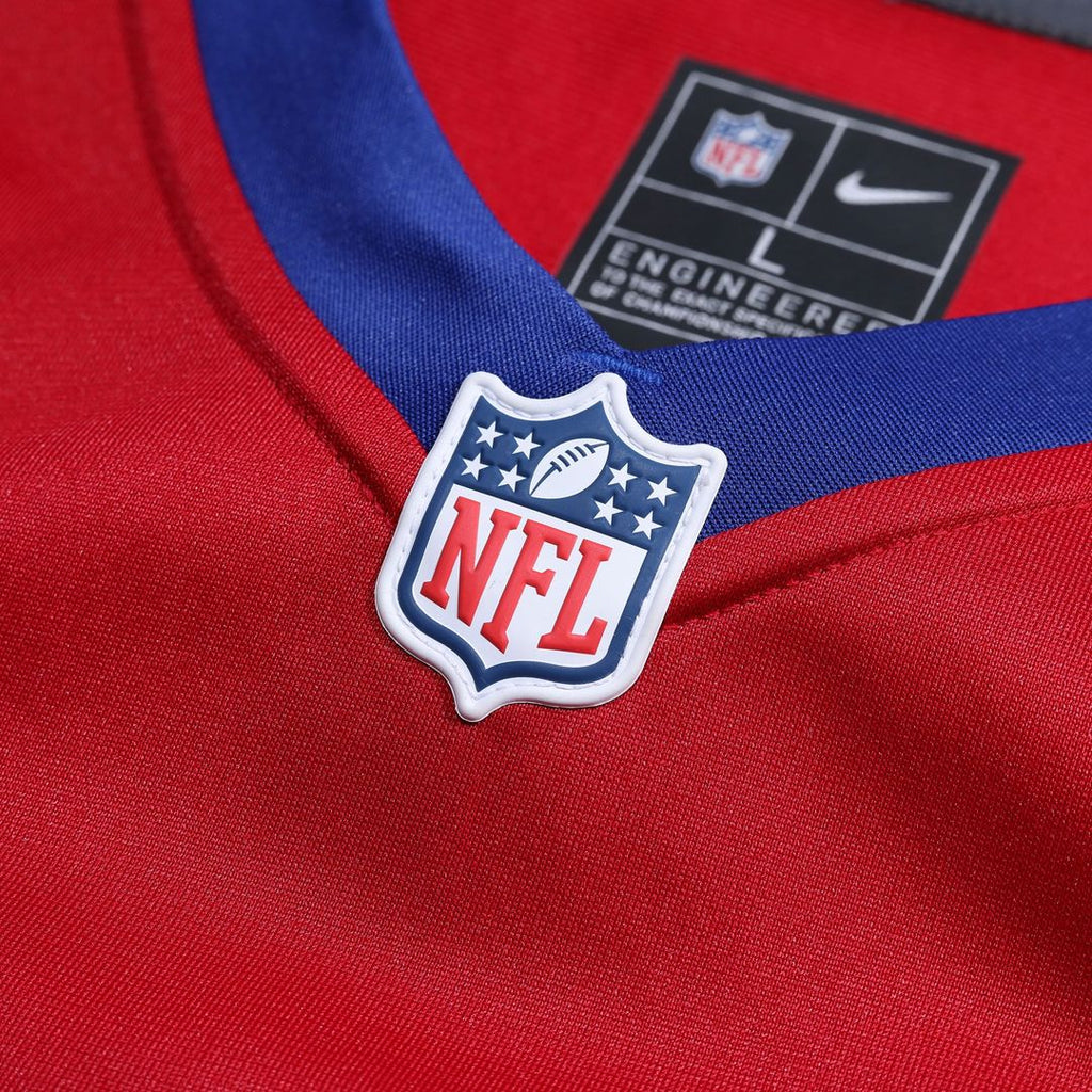 Jaxson Dart New York Giants Alternate Century Red Game Jersey - Red