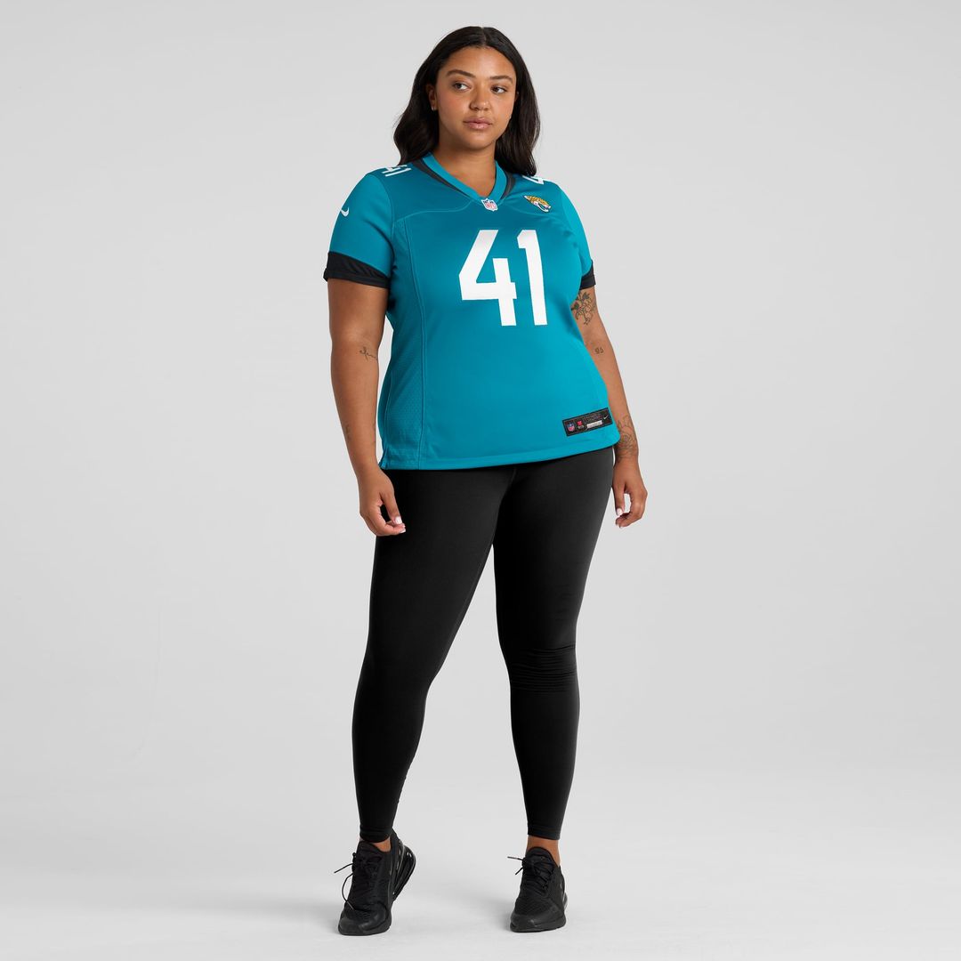 Josh Hines - Allen Jacksonville Jaguars Women's Alternate Player Game Jersey - Black