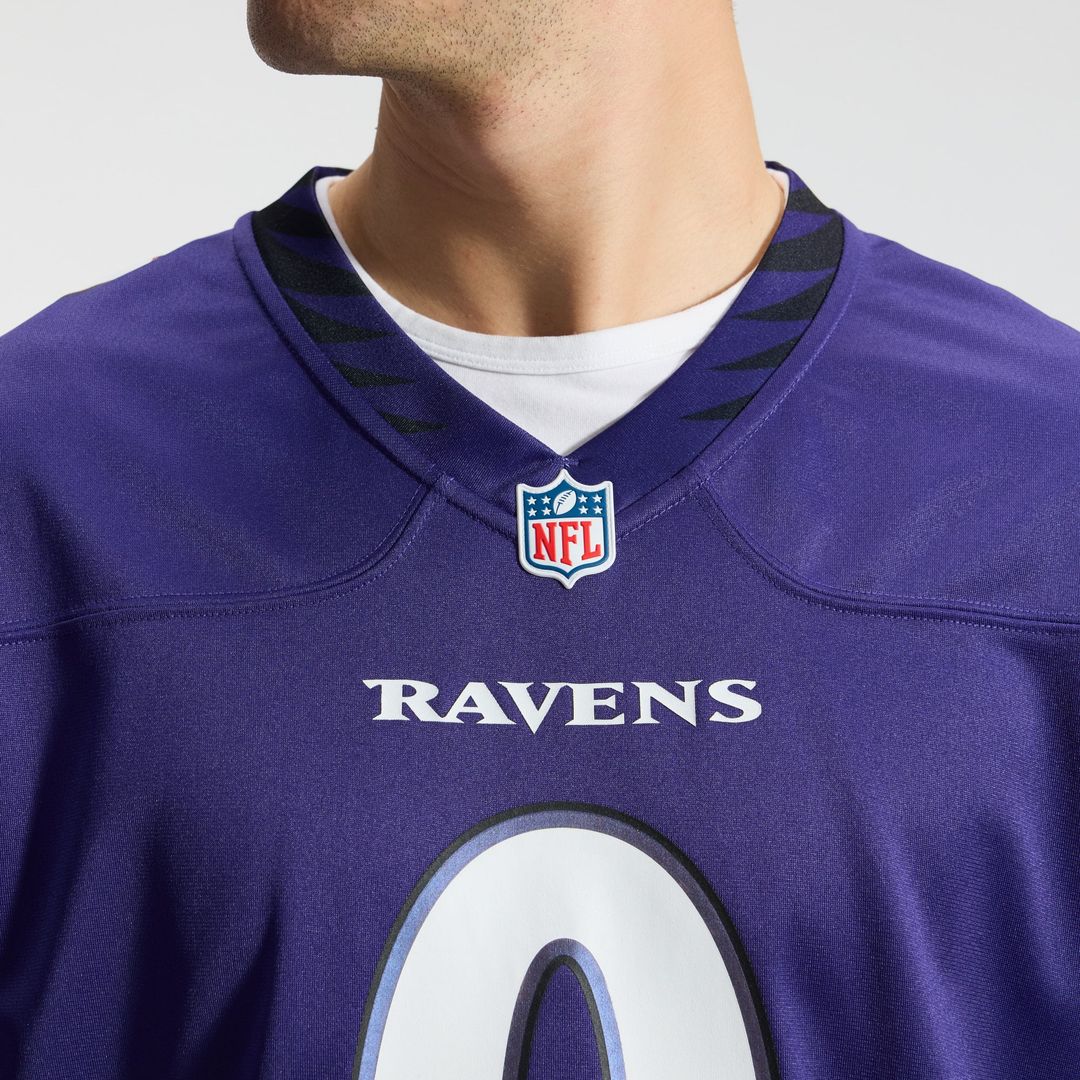 Roquan Smith Baltimore Ravens Team Game Jersey - Purple