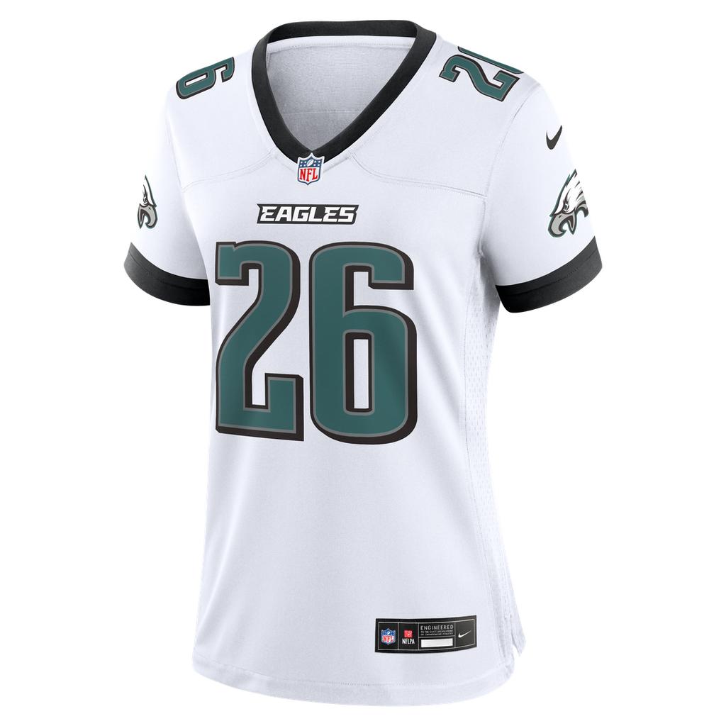Saquon Barkley Philadelphia Eagles Women's Team Game Jersey - Midnight Green