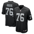 Caleb Rogers Las Vegas Raiders Team Game Jersey - Black