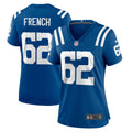 Wesley French Indianapolis Colts Women's Game Player Jersey - Royal