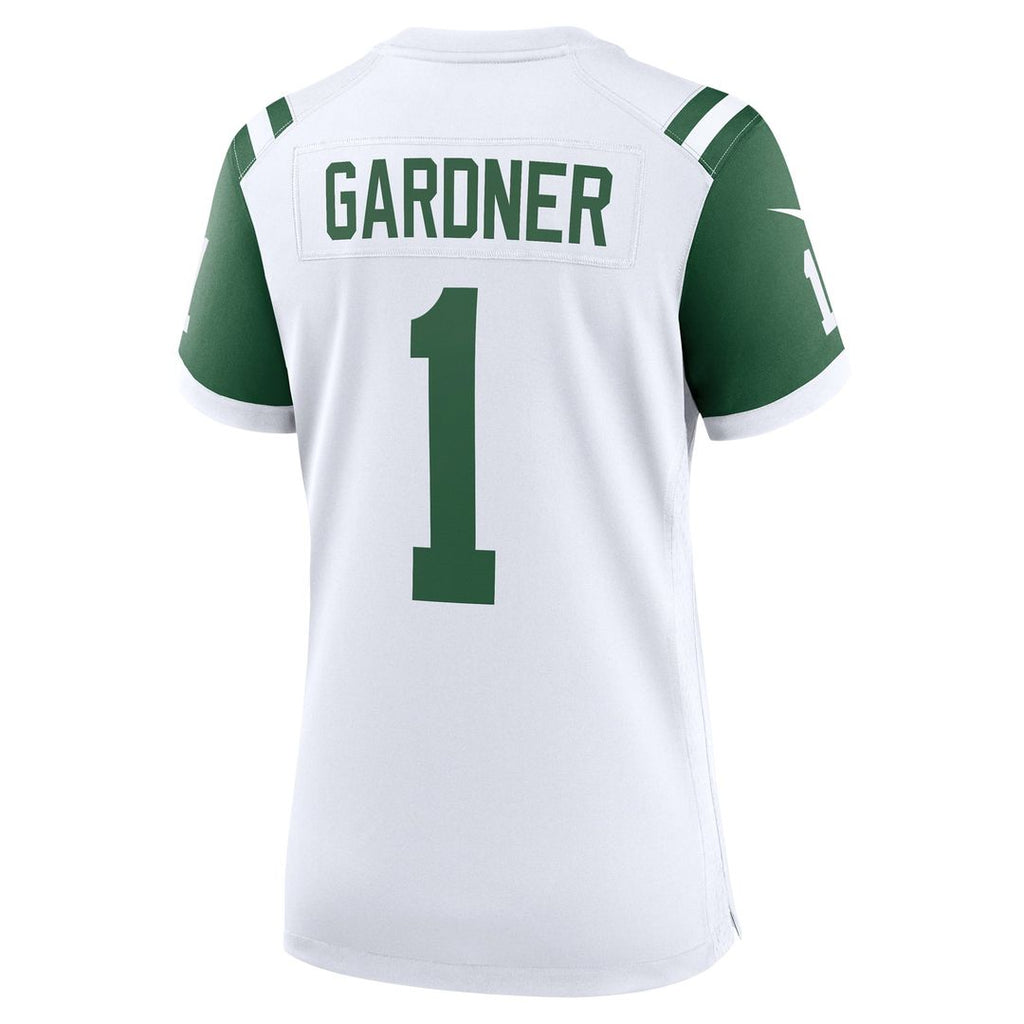 Ahmad Sauce Gardner New York Jets Women's Classic Alternate Game Jersey - White