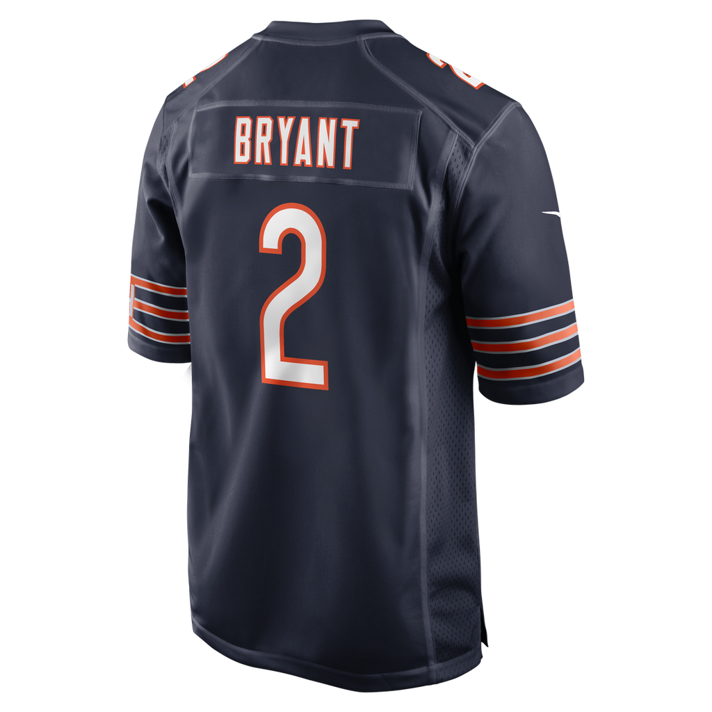 Coby Bryant Chicago Bears Team Game Jersey - Navy