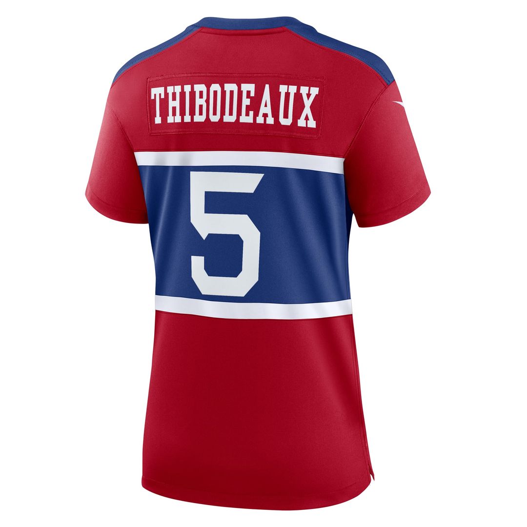 Kayvon Thibodeaux New York Giants Women's Alternate Player Game Jersey - Century Red
