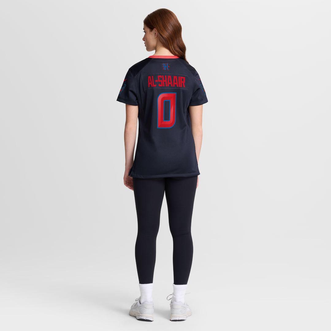 Azeez Al - Shaair Houston Texans Women's Alternate Game Jersey - Navy