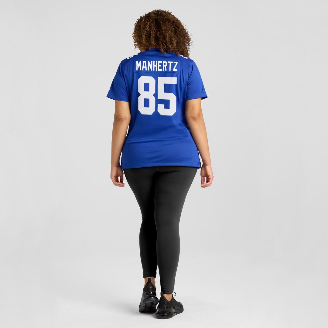 Chris Manhertz New York Giants Women's Game Jersey - Royal