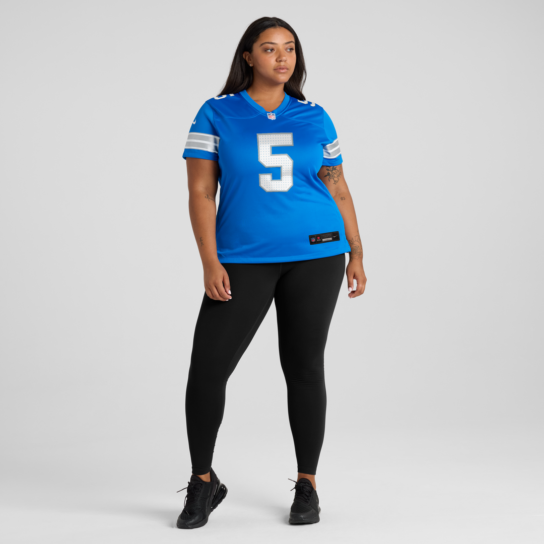 Teddy Bridgewater Detroit Lions Women's Team Game Jersey - Blue